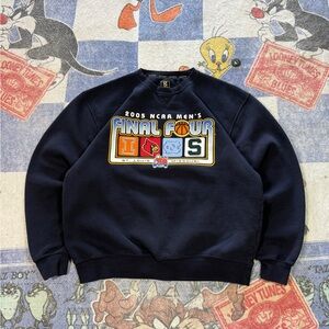 Vintage final four crewneck sweatshirt